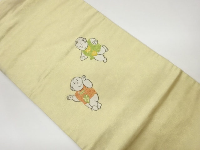 JAPANESE KIMONO / VINTAGE NAGOYA OBI / WOVEN CHILDREN